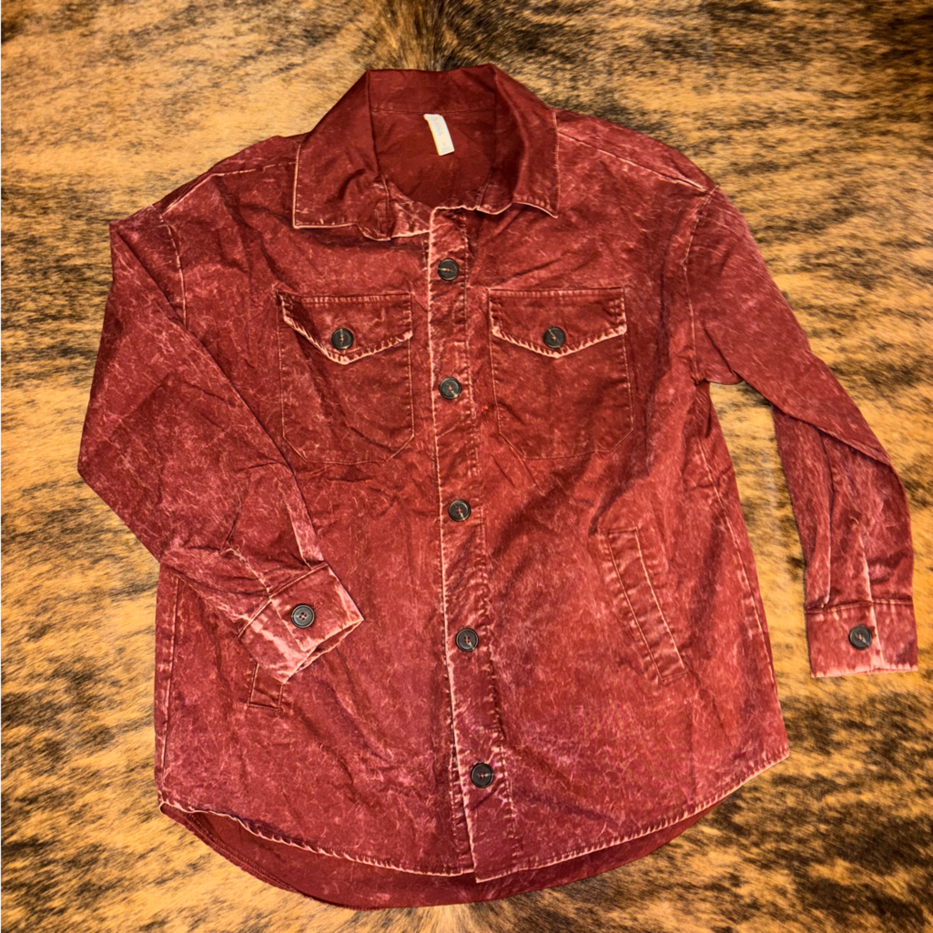 Vintage Red Shacket
